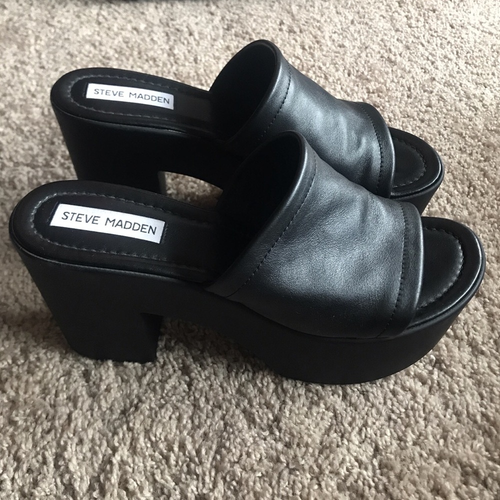 Steve Madden Platform Sandals Size 9